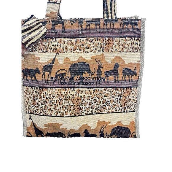 Safari bag with attached mini wallet - Picture 4 of 13